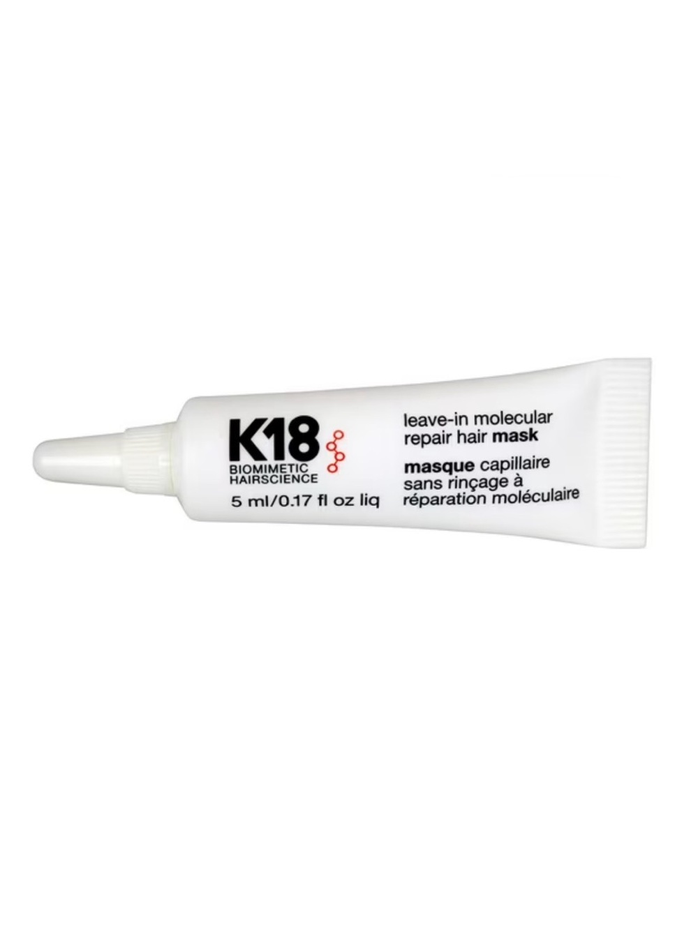 K18 leave-in molecular repair hair mask 5mL